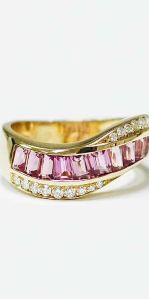 White Gold Diamond Semi-Eternity Band