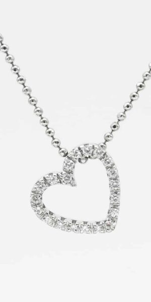 Pori Italian Sterling Silver Diamond-cut Necklace