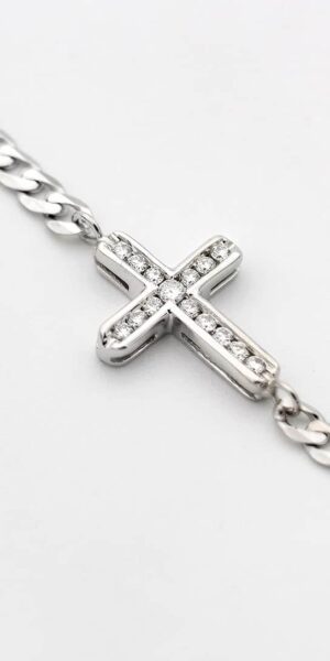 Italian Fremada Chain Yellow Stone Pendant